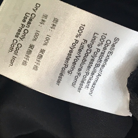 DKNY 🥂Black Sequin Bell Sleeve Cocktail dress Tags missing/see measurements - Picture 5 of 8